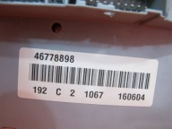 FIAT STILO 1.9 JTD 192A1000 computer module BSI compartment ignition 55198058