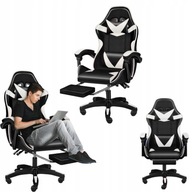 WYGODNY REWELACYJNY Fotel gamingowy dla gracza kubełkowy krzesło biurowe