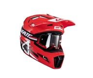 KASK 3.5 V24 (+GOGLE VELOCITY 4.5 GRATIS) RED KOLOR CZERWONY/CZARNY/BIAŁY