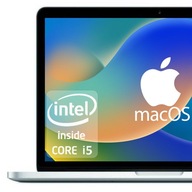Notebook Macbook Pro 13 " Intel Core i5 8 GB / 256 GB strieborný