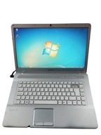 Notebook Sony VAIO VGN-N38E 15,4 " Intel Celeron 2 GB / 120 GB strieborný