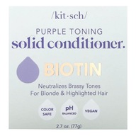 Kitsch, Purple Toning Solid Conditioner Bar, Biotin, Orange Blossom & Jasmi