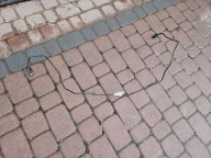 wiring pipe brake ABS brake right Opel Zafira C