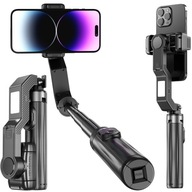 ELEKTRONIKUS GIMBAL STABILIZÁTOR Q31 BLUETOOTH ANDROID IOS LED LÁMPÁVAL
