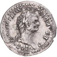 Moneta, Domitian, Denarius, 80-81, Rome, AU(50-53)