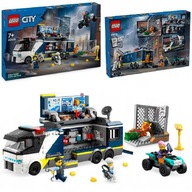LEGO CITY 60418 POLICYJNA CIĘŻARÓWKA Z LABORATORIUM KRYMINALNYM
