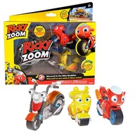 TOMY 3PAK MOTORÓW RICKY ZOOM MAXWELL SCOOTIO