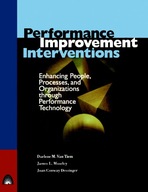 Performance Improvement Interventions: Enhancing