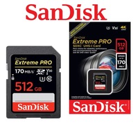 Karta SDXC SanDisk Extreme Pro 512 GB 170MB/s