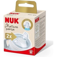 NUK Nature Sense Silikonowy ustnik niekapek 6-18m