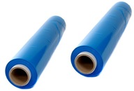 FOLIA Stretch niebieska Strecz 1,5 KG x2 moc 50cm