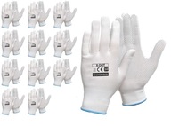 Pracovné rukavice Polyester Škvrnité X-DOT Elastické Ochranné 9