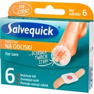 Plastry Salvequick na odciski 6 sztuk