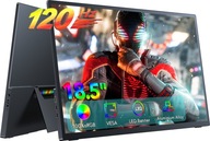 Przenośny monitor gamingowy UPERFECT 100%sRGB 18,5" 120 Hz z czujnikiem IPS