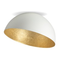 SIGMA LED Sfera 70 plafon sufitowy biały/złoty Elegancki i nowoc