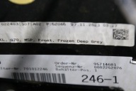 BMW 7 G70 i7 m-packet complete bumper front front C64 FROZEN DEEP GREY