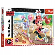 Puzzle 200 elementów. Minnie na plaży