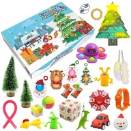 Adventný kalendár hračky