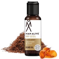 MAN ALIVE Leather Oud olejek do brody 50ml