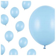 Balony błękitne na Roczek Urodziny Chrzest Baby Shower Wesele 30cm 100 szt