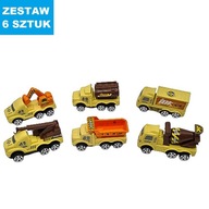 POJAZDY "ENGINEERING SET" - 6 szt.