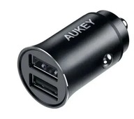 Ładowarka Samochodowa 24 W 2 X USB-A Aukey Cc-Q1 SZYBKA MOCNA