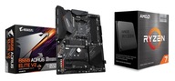 Zestaw AMD Ryzen 7 5800X3D + B550 AORUS ELITE V2