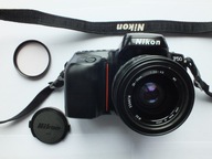 Nikon F 50 + Exakta 35-70 mm 1:3.5-4.5 - sprawny