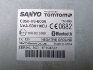 Radio samochodowe Mazda 6 2 facelift GH 2009 C850-V6-600A