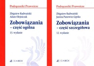 ZOBOWIĄZANIA CZĘŚĆ OGÓLNA + CZĘŚĆ SZCZEGÓŁÓWA 2 TOMY ZESTAW - RADWAŃSKI