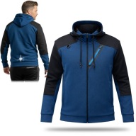 FÉRFI MUNKA RUHA PULÓVER KABÁT RUGALMAS ERŐS KÉNYELMES CIPZÁROS KAPUCNIS