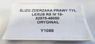 bumper bracket right rear part LEXUS RX IV 15- original