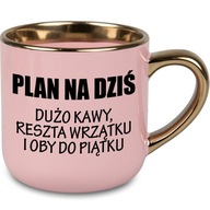 ŠÁLKA XXL ELEGANT RUŽOVÁ DARČEK DO PRÁCE PRE KAMARÁTKU PLÁN NA DNES