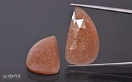 Slnečný kameň fazetovaný nepravidelný PARA 27,5