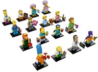 NOWE LEGO Figurki - The Simpsons 2 - Cała Seria komplet 16 Figurek - 71009