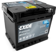 Akumulator EXIDE EA530 12V 53Ah 540A 2023r