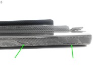 BENTLEY BENTAYGA 36A BY636 20- LIFT threshold moulding cap CARBON right