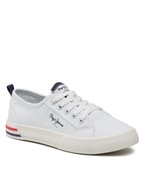 PEPE JEANS Tenisówki Brady Basic G PGS30561 Off Wh