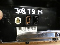 Peugeot 308 T9 display navigation devices frame chrom 9808284180