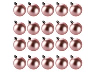 LIVARNO KARÁCSONYFADÍSZ ARANY FÉNYES 20 DB RÓZSASZÍN