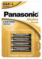 BATERIE ALKALICZNE PANASONIC AAA LR03 1,5V 4szt