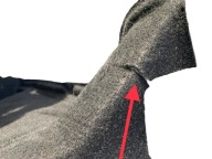 side upholstery boot right right rear part PEUGEOT 308 II T9HB HATCHBACK