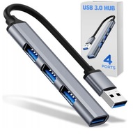 ROZGAŁĘŹNIK PORTÓW 4x USB HUB USB 3.0 COMPACT