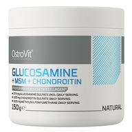 Výživový doplnok OstroVit Glukozamín + MSM + Chondroitín 150 g