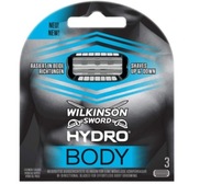 Wkłady do maszynek Wilkinson Hydro Body 3 sztuki