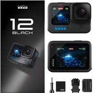 GoPro Hero 12 Black, Nowa kamera sportowa 5.3K60, 2.7K240 HyperSmooth UHD