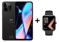 Smartfon MYPHONE N23 6/128GB Czarny (Cosmic Black) + smartwatch Watch CL