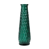 Váza ARCHIE sklenená zelená 6,5x22 cm HOMLA