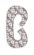 Poduszka ciążowa SUPERMAMI C kwiaty