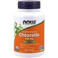 NOW Foods Chlorella 500mg Organic 200tabs